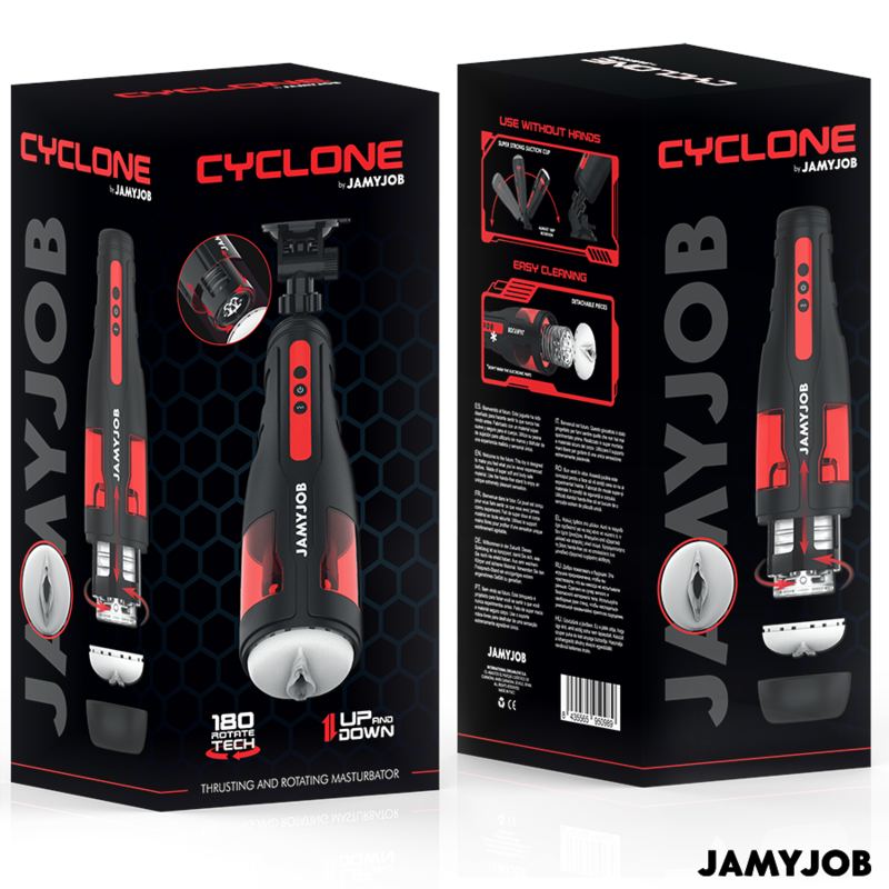 Jamyjob - Cyclone Masturbador Vagina Automático 10 Modos Rotación Y Empuje 7 Jamyjob - Cyclone Masturbador Vagina Automático 10 Modos Rotación Y Empuje - Imagen 7
