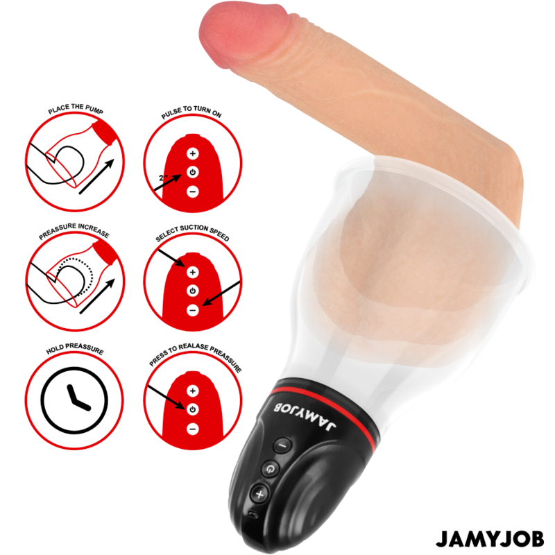 Jamyjob - Xpand Lite Bomba Automática De Testículos 3 Niveles De Succionador Gris 3 Jamyjob - Xpand Lite Bomba Automática De Testículos 3 Niveles De Succionador Gris - Imagen 3