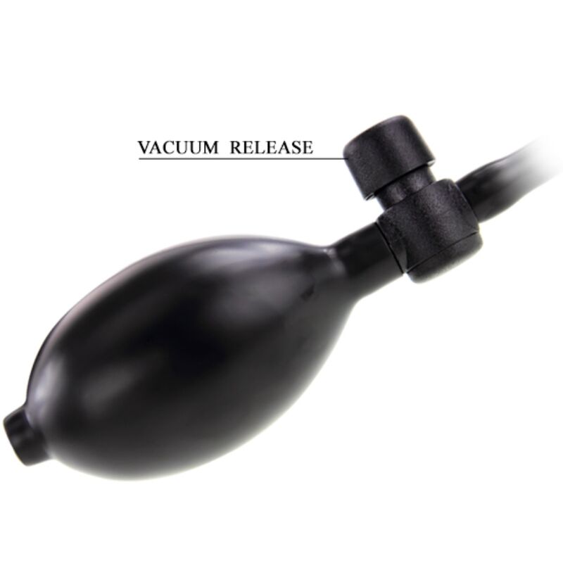 Pretty Love - Plug Anal Inflable Negro 5 Pretty Love - Plug Anal Inflable Negro - Imagen 5