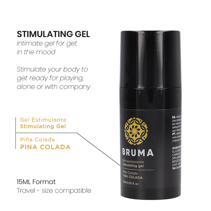 Bruma - Onagra Orgasm Gel Sabor Piña Colada 3 Bruma - Onagra Orgasm Gel Sabor Piña Colada - Imagen 3