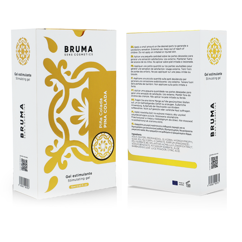 Bruma - Onagra Orgasm Gel Sabor Piña Colada 7 Bruma - Onagra Orgasm Gel Sabor Piña Colada - Imagen 7