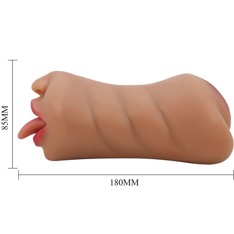 Crazy Bull - Sarah Masturbador Doble Boca &Amp; Vagina Natural 5 Crazy Bull - Sarah Masturbador Doble Boca &Amp; Vagina Natural - Imagen 5