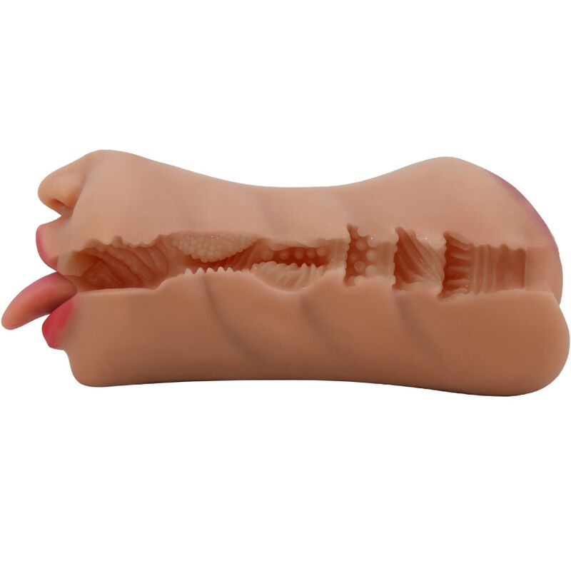 Crazy Bull - Sarah Masturbador Doble Boca &Amp; Vagina Natural 4 Crazy Bull - Sarah Masturbador Doble Boca &Amp; Vagina Natural - Imagen 4
