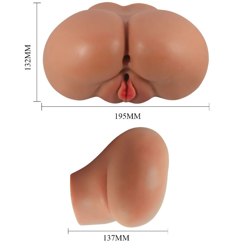 Crazy Bull - Luna Trasero Vibrador Con Vagina Y Ano Realístico Control Remoto 7 Crazy Bull - Luna Trasero Vibrador Con Vagina Y Ano Realístico Control Remoto - Imagen 7