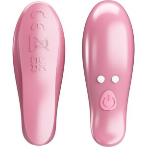 Pretty Love - Cailey Pinzas para Pezones 10 Vibraciones Control Remoto Rosa