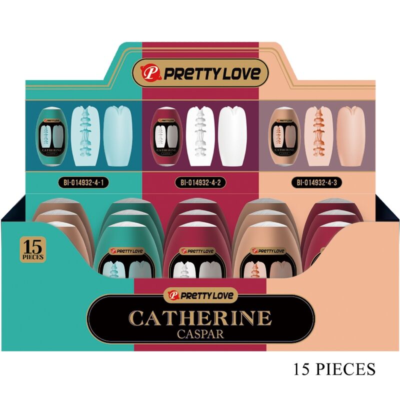 Pretty Love - Caspar Pack 15 Mastrubadores Masculinos Varios 1 Pretty Love - Caspar Pack 15 Mastrubadores Masculinos Varios
