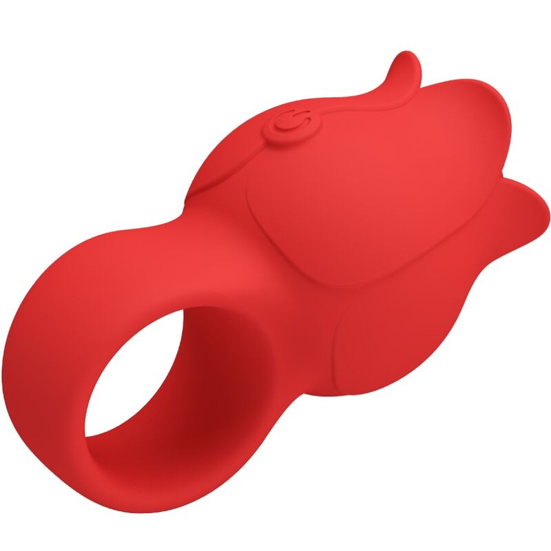 Pretty Love - Jae Vibrador De Dedo Forma De Rosa 10 Vibraciones Rojo 3 Pretty Love - Jae Vibrador De Dedo Forma De Rosa 10 Vibraciones Rojo - Imagen 3