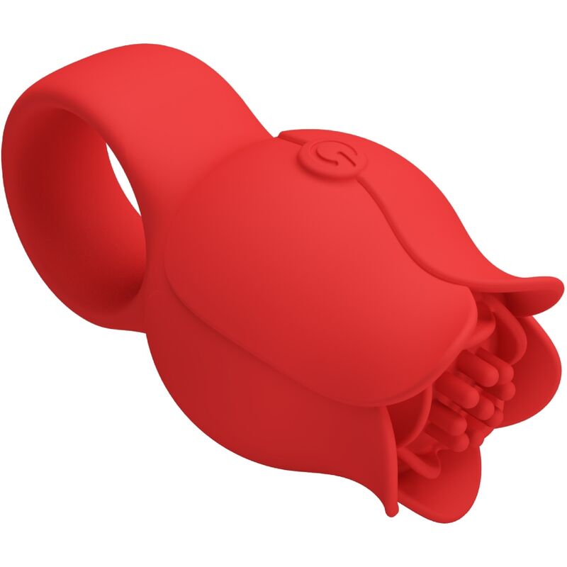 Pretty Love - Jae Vibrador De Dedo Forma De Rosa 10 Vibraciones Rojo 4 Pretty Love - Jae Vibrador De Dedo Forma De Rosa 10 Vibraciones Rojo - Imagen 4