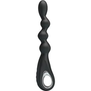Pretty Love - Federer Vibrador Anal 12 Vibraciones Negro