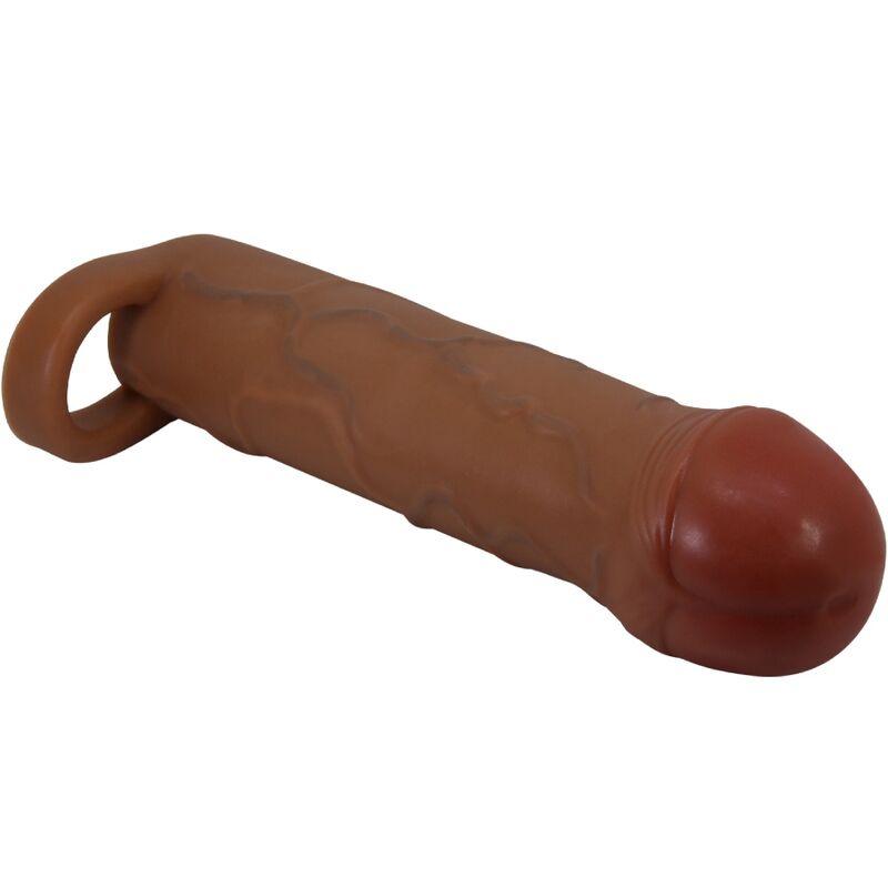 Pretty Love - Bunion Funda Para Pene Con Extensión De 2.5 Cm Mulato 3 Pretty Love - Bunion Funda Para Pene Con Extensión De 2.5 Cm Mulato - Imagen 3