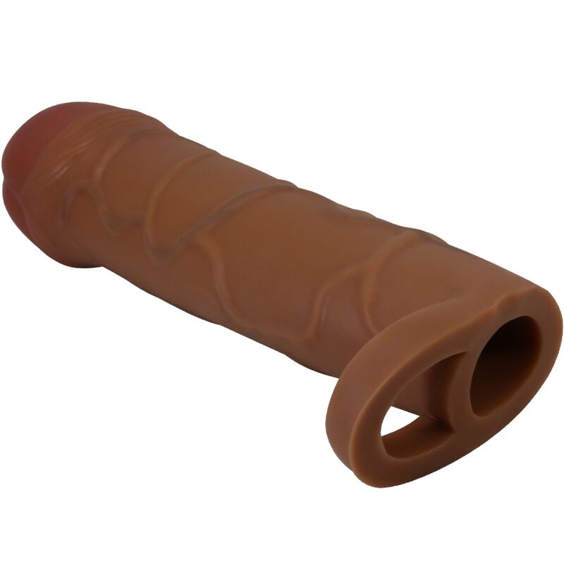 Pretty Love - Bunion Funda Para Pene Con Extensión De 2.5 Cm Mulato 2 Pretty Love - Bunion Funda Para Pene Con Extensión De 2.5 Cm Mulato - Imagen 2
