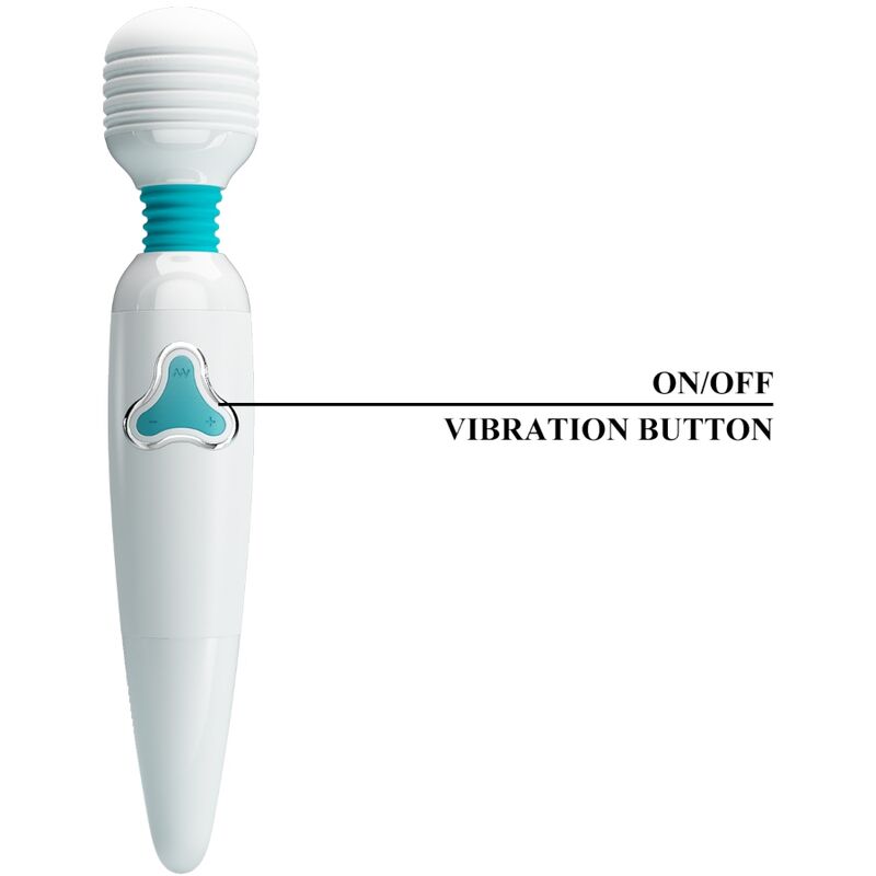 Pretty Love - Cloud Vibrador Wand 7 Vibraciones Blanco 7 Pretty Love - Cloud Vibrador Wand 7 Vibraciones Blanco - Imagen 7