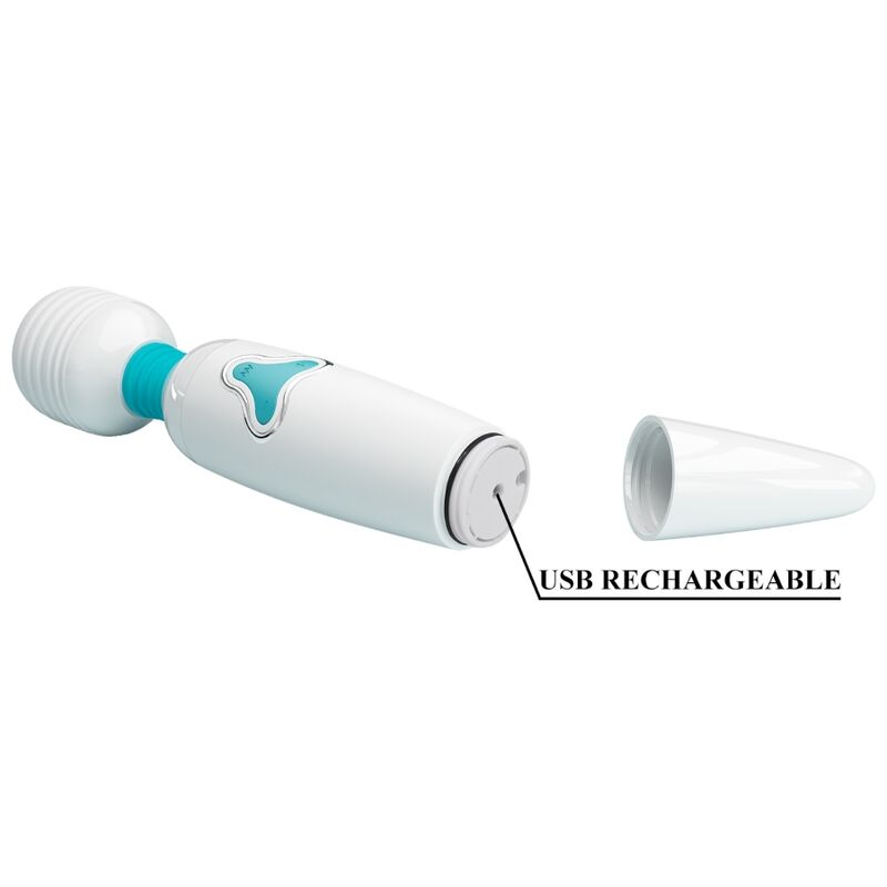 Pretty Love - Cloud Vibrador Wand 7 Vibraciones Blanco 8 Pretty Love - Cloud Vibrador Wand 7 Vibraciones Blanco - Imagen 8
