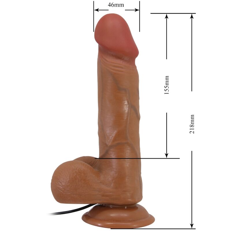 Baile - Bahamut Vibrador Realístico 21.8 Cm Natural Control Remoto 5 Baile - Bahamut Vibrador Realístico 21.8 Cm Natural Control Remoto - Imagen 5