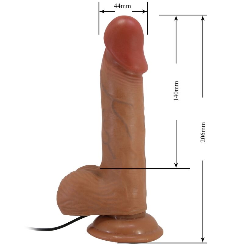 Baile - Catoblepas Vibrador Realístico 20.6 Cm Natural Control Remoto 5 Baile - Catoblepas Vibrador Realístico 20.6 Cm Natural Control Remoto - Imagen 5