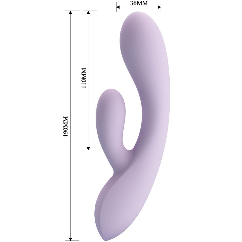 Pretty Love - Rosolyn Vibrador Rabbit 10 Vibraciones Morado 6 Pretty Love - Rosolyn Vibrador Rabbit 10 Vibraciones Morado - Imagen 6
