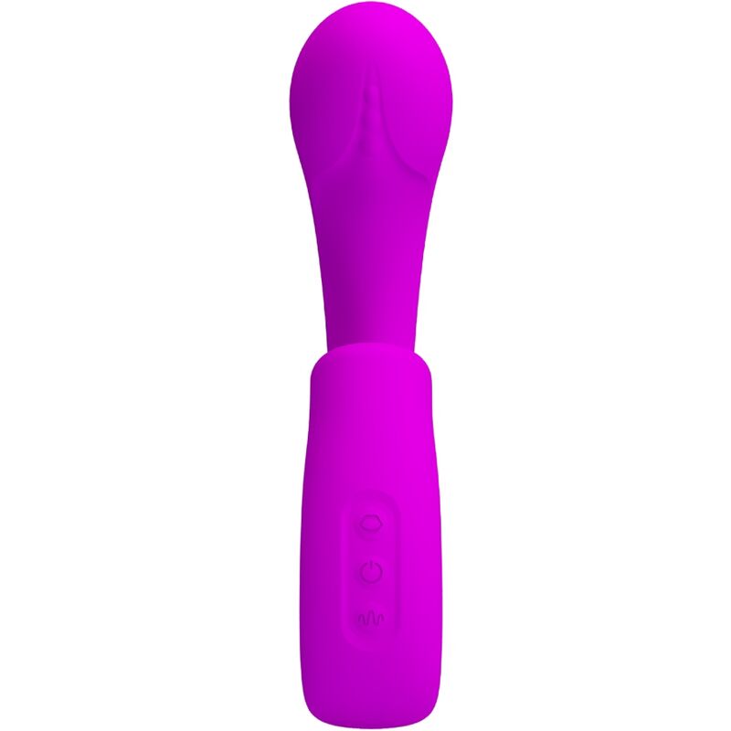 Pretty Love - Sibel Vibrador Punto G + Estimulador Clítoris 10 Vibraciones Morado 3 Pretty Love - Sibel Vibrador Punto G + Estimulador Clítoris 10 Vibraciones Morado - Imagen 3