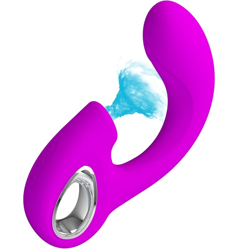 Pretty Love - Sibel Vibrador Punto G + Estimulador Clítoris 10 Vibraciones Morado 2 Pretty Love - Sibel Vibrador Punto G + Estimulador Clítoris 10 Vibraciones Morado - Imagen 2