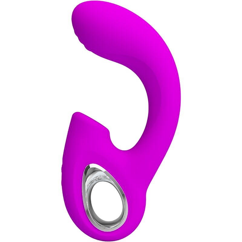 Pretty Love - Sibel Vibrador Punto G + Estimulador Clítoris 10 Vibraciones Morado 1 Pretty Love - Sibel Vibrador Punto G + Estimulador Clítoris 10 Vibraciones Morado