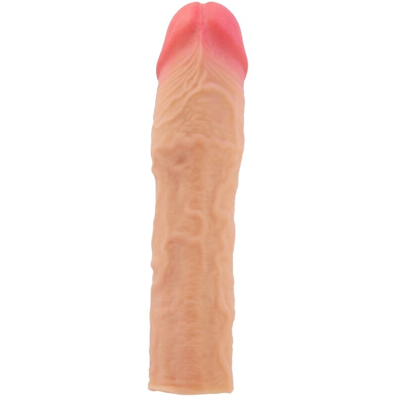 Pretty Love - Stevenson Funda Pene Con Extensión De 7.6 Cm Natural 2 Pretty Love - Stevenson Funda Pene Con Extensión De 7.6 Cm Natural - Imagen 2