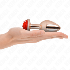 Kink - Plug Anal Oro Rosado Rosa Roja