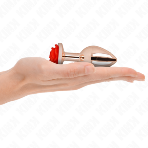 Kink - Plug Anal Oro Rosado Rosa Roja