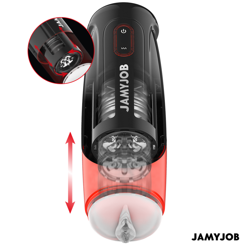 Jamyjob - Storm Masturbador Vagina Automático 10 Modos Rotación Y Empuje 2 Jamyjob - Storm Masturbador Vagina Automático 10 Modos Rotación Y Empuje - Imagen 2