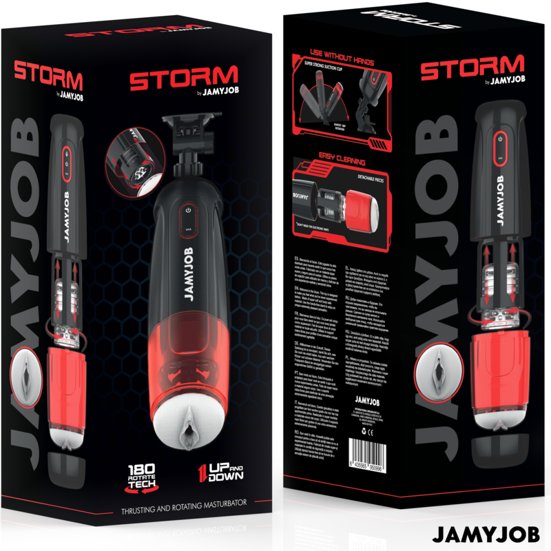 Jamyjob - Storm Masturbador Vagina Automático 10 Modos Rotación Y Empuje 7 Jamyjob - Storm Masturbador Vagina Automático 10 Modos Rotación Y Empuje - Imagen 7
