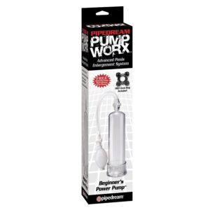 Pump Worx - Bomba de Ereccion Principiantes Transparente