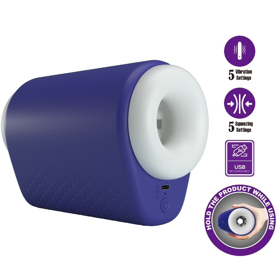 Pretty Love - Dj Lady Masturbador Masculino Con Vibración 5 Configuraciones Morado 1 Pretty Love - Dj Lady Masturbador Masculino Con Vibración 5 Configuraciones Morado