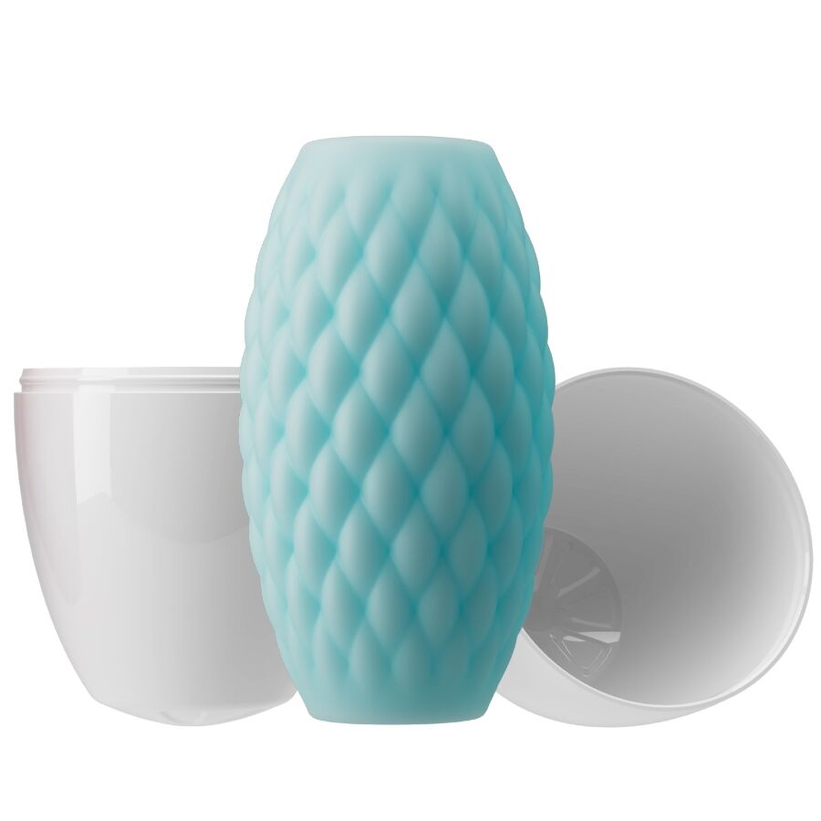 Pretty Love - Athena Eros Masturbador Masculino Silicona Celeste 4 Pretty Love - Athena Eros Masturbador Masculino Silicona Celeste - Imagen 4