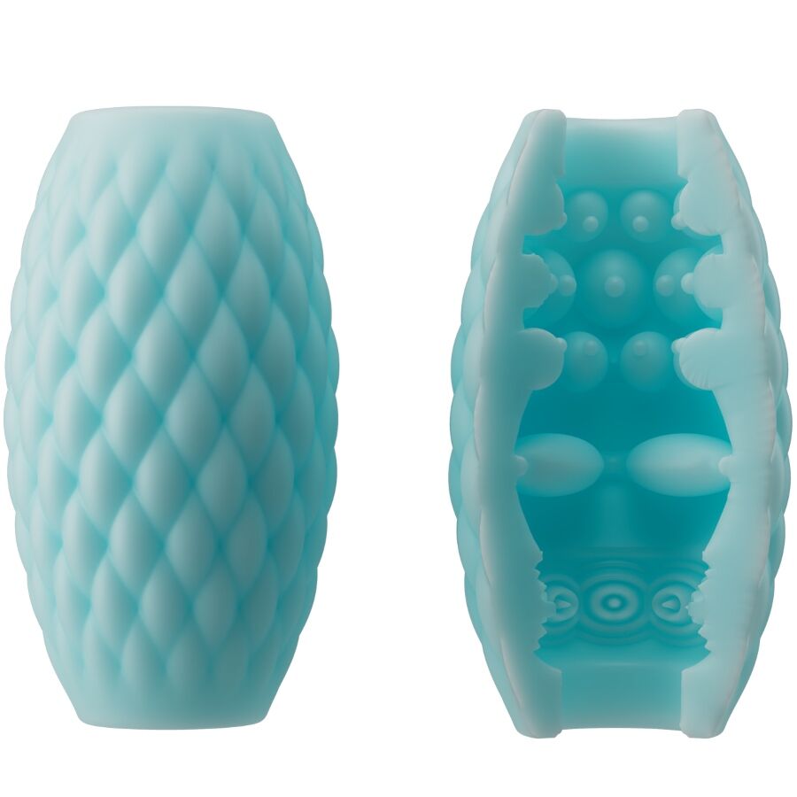 Pretty Love - Athena Eros Masturbador Masculino Silicona Celeste 2 Pretty Love - Athena Eros Masturbador Masculino Silicona Celeste - Imagen 2