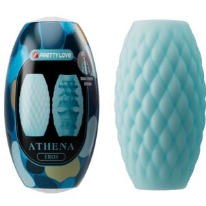 Pretty Love - Athena Eros Masturbador Masculino Silicona Celeste