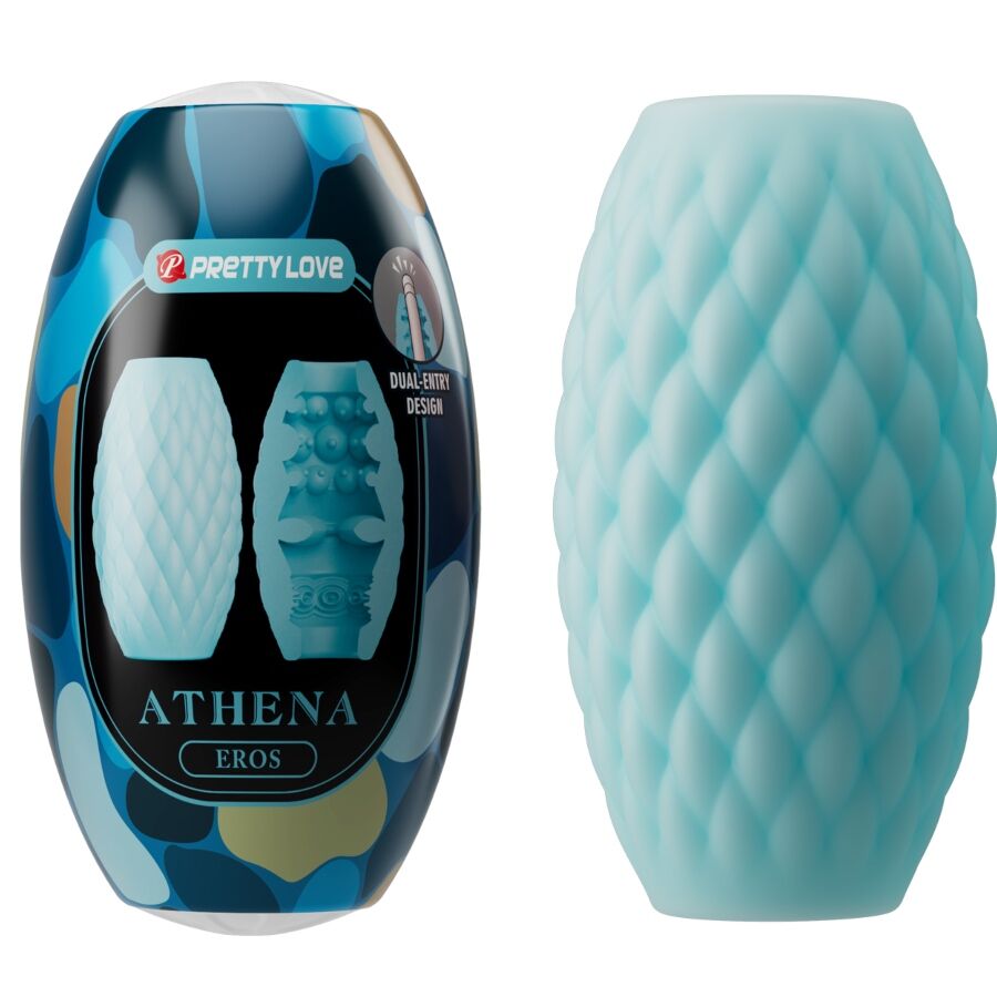 Pretty Love - Athena Eros Masturbador Masculino Silicona Celeste 1 Pretty Love - Athena Eros Masturbador Masculino Silicona Celeste
