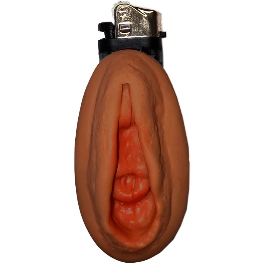 Diablo Picante - Mechero Vagina Mulata 1 Diablo Picante - Mechero Vagina Mulata