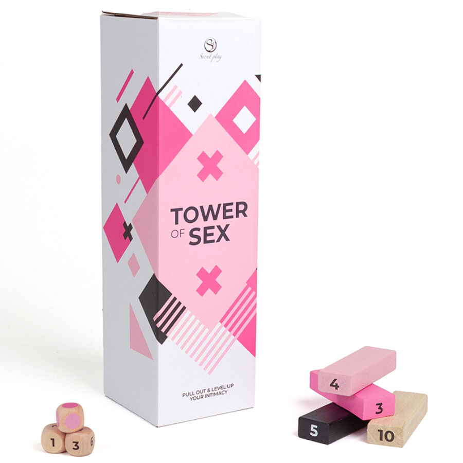 Secretplay - Juego De Madera Tower Of Sex 4 Secretplay - Juego De Madera Tower Of Sex - Imagen 4