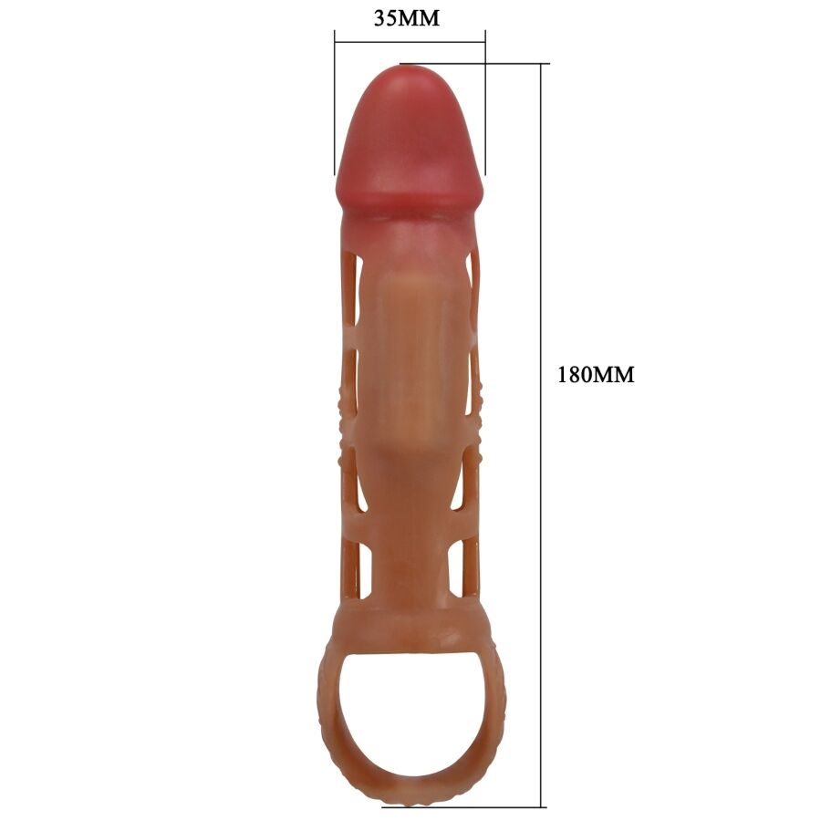 Pretty Love - Preston Funda Para Pene Con Vibración De 18 Cm 6 Pretty Love - Preston Funda Para Pene Con Vibración De 18 Cm - Imagen 6