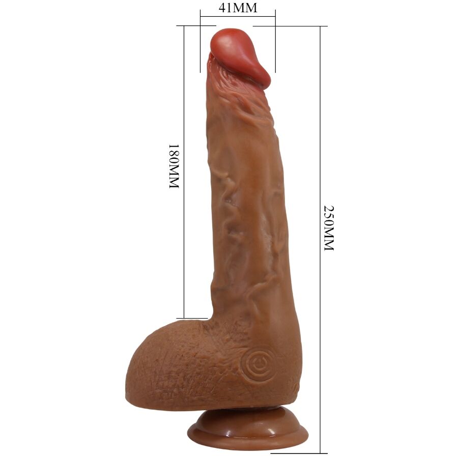 Baile - Beautiful Wilks Vibrador Realístico De 5 Configuraciones 25 Cm Mulato 3 Baile - Beautiful Wilks Vibrador Realístico De 5 Configuraciones 25 Cm Mulato - Imagen 3