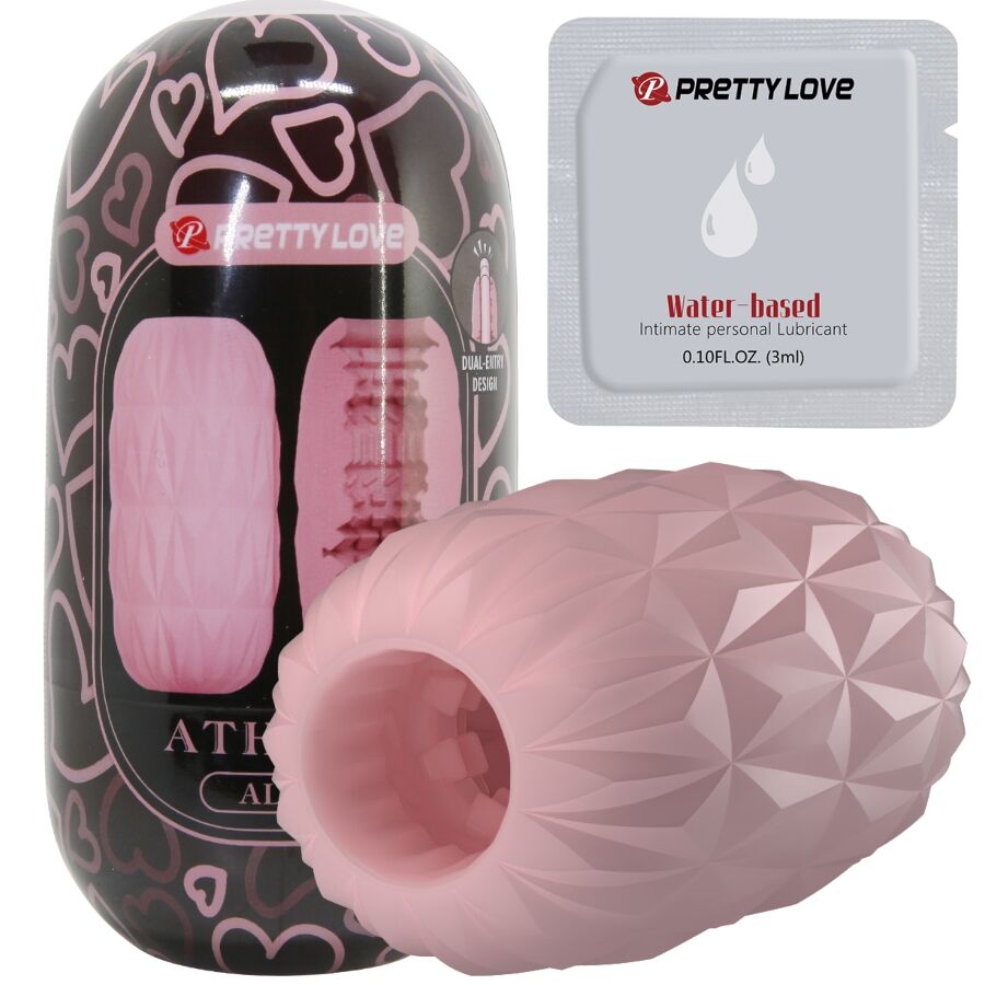 Pretty Love - Athena Alice Masturbador Masculino Rosa 3 Pretty Love - Athena Alice Masturbador Masculino Rosa - Imagen 3