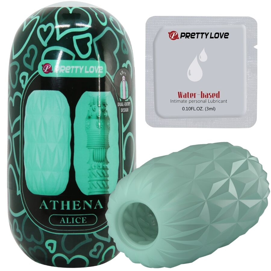 Pretty Love - Athena Alice Masturbador Masculino Turquesa 2 Pretty Love - Athena Alice Masturbador Masculino Turquesa - Imagen 2