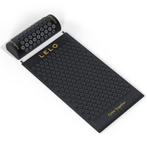 Lelo - Esterilla de Acupresión de Masaje Corporal Negra