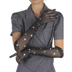 Subblime - 957469 Guantes Transparentes con Brillo Negro