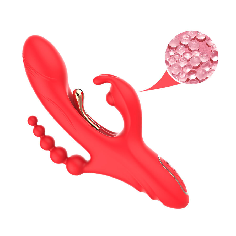 Armony - Vibrador Estimulador Punto G Y Clítoris Rojo 8 Armony - Vibrador Estimulador Punto G Y Clítoris Rojo - Imagen 8