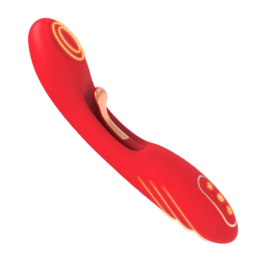 Armony - Vibrador Con Lengua Oscilante Rojo 6 Armony - Vibrador Con Lengua Oscilante Rojo - Imagen 6