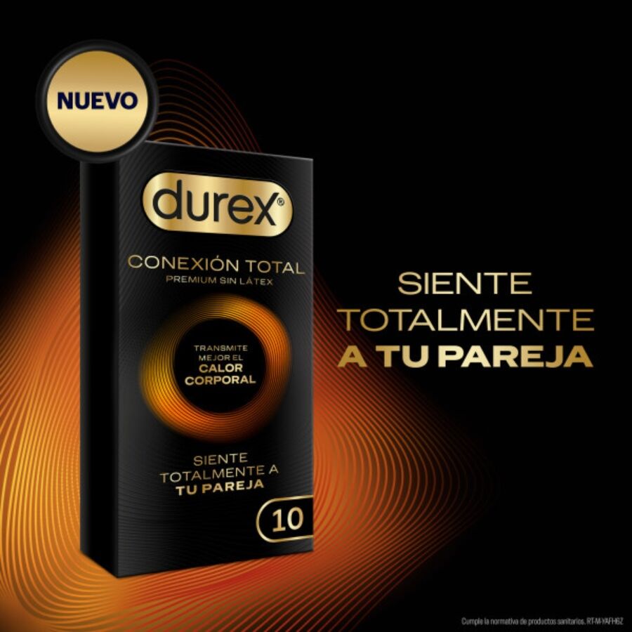 Durex - Conexión Total Ultra Fino Plus Sin Látex 10 Unidades 2 Durex - Conexión Total Ultra Fino Plus Sin Látex 10 Unidades - Imagen 2