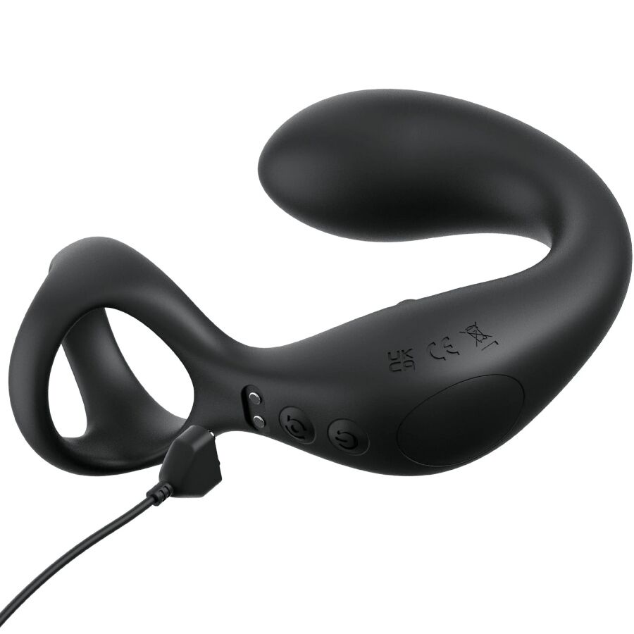 Masajeador De Próstata Con Anillo Vibrador Y Control Remoto 4 Masajeador De Próstata Con Anillo Vibrador Y Control Remoto - Imagen 4