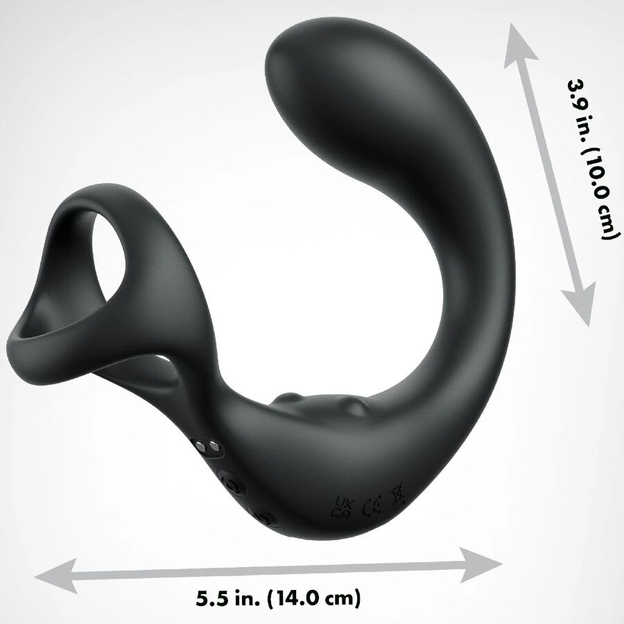 Masajeador De Próstata Con Anillo Vibrador Y Control Remoto 5 Masajeador De Próstata Con Anillo Vibrador Y Control Remoto - Imagen 5