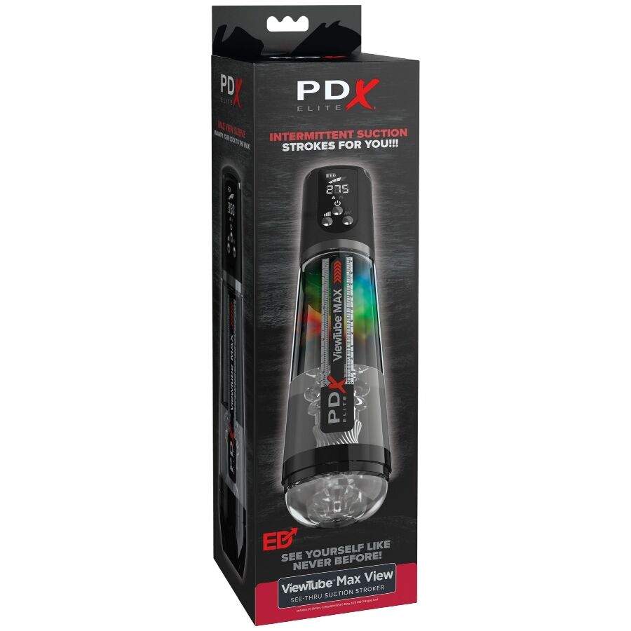 Pdx Elite - Viewtube Max View Masturnador Automático Con Succión Transparente 5 Pdx Elite - Viewtube Max View Masturnador Automático Con Succión Transparente - Imagen 5