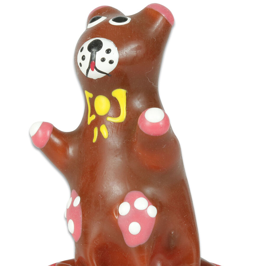 Condomerie - Preservativo Decorativo Pintado A Mano Oso De Peluche 2 Condomerie - Preservativo Decorativo Pintado A Mano Oso De Peluche - Imagen 2