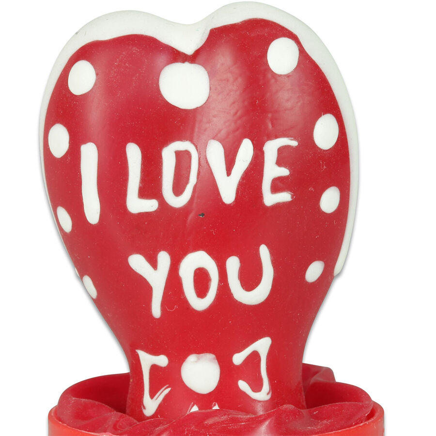 Condomerie - Preservativo Decorativo Pintado A Mano Corazón - Te Amo Modelo 1 2 Condomerie - Preservativo Decorativo Pintado A Mano Corazón - Te Amo Modelo 1 - Imagen 2